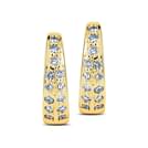 Forever Twirl Huggie Earrings