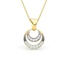 Sparkling Duet Pendant 