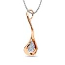 Hooked Dewdrop Pendant