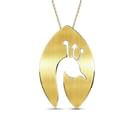 Golden Mayur Pendant 