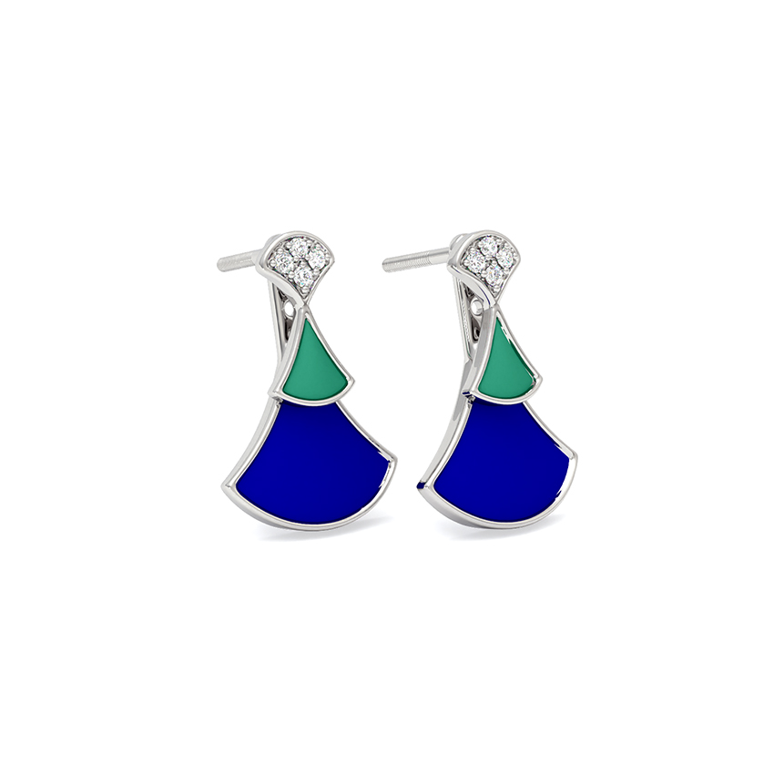 Silver Earrings Silver 925 Silver Capella 925 Silver Diamond Earrings
