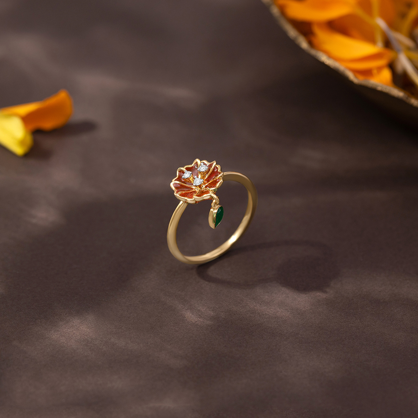 Charmed Horizon 925 Silver Diamond Ring Charmed Horizon 925 Silver Diamond Ring