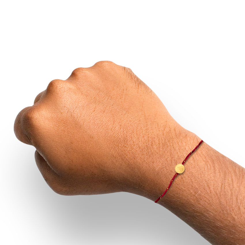 Lakshmi Gold Coin Rakhi Lakshmi Gold Coin Rakhi