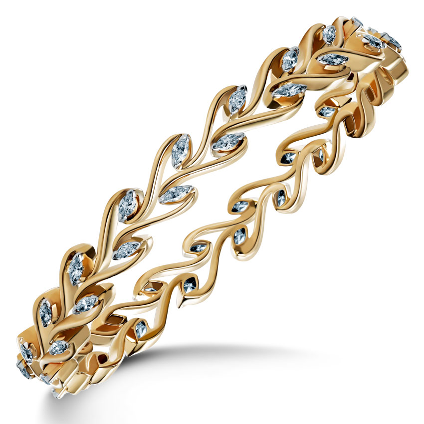 Ivy Marquise Bangle