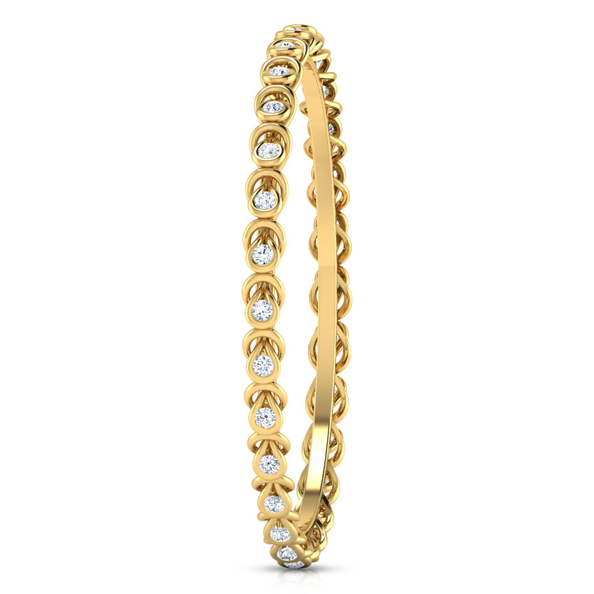 Infinity Diamond Bangle