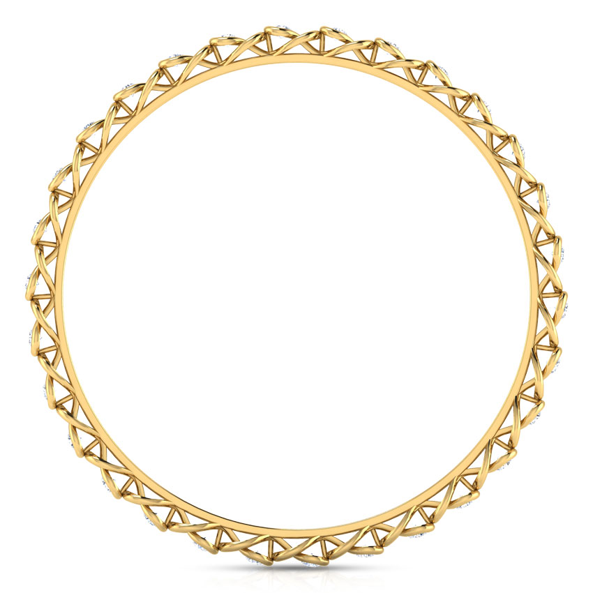 Infinity Diamond Bangle