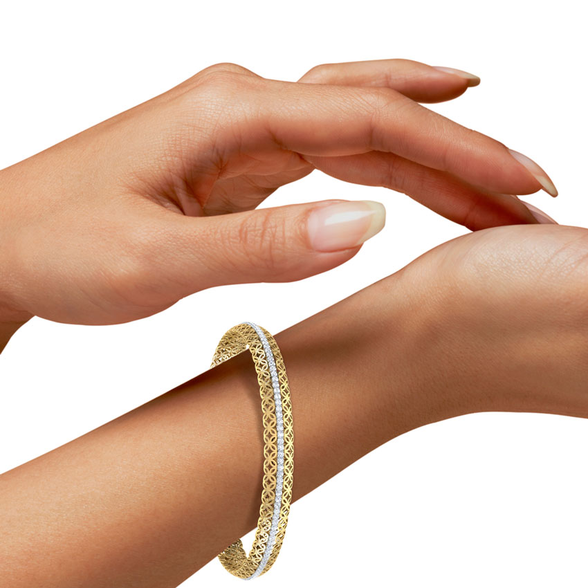 Paige Trellis Bangle
