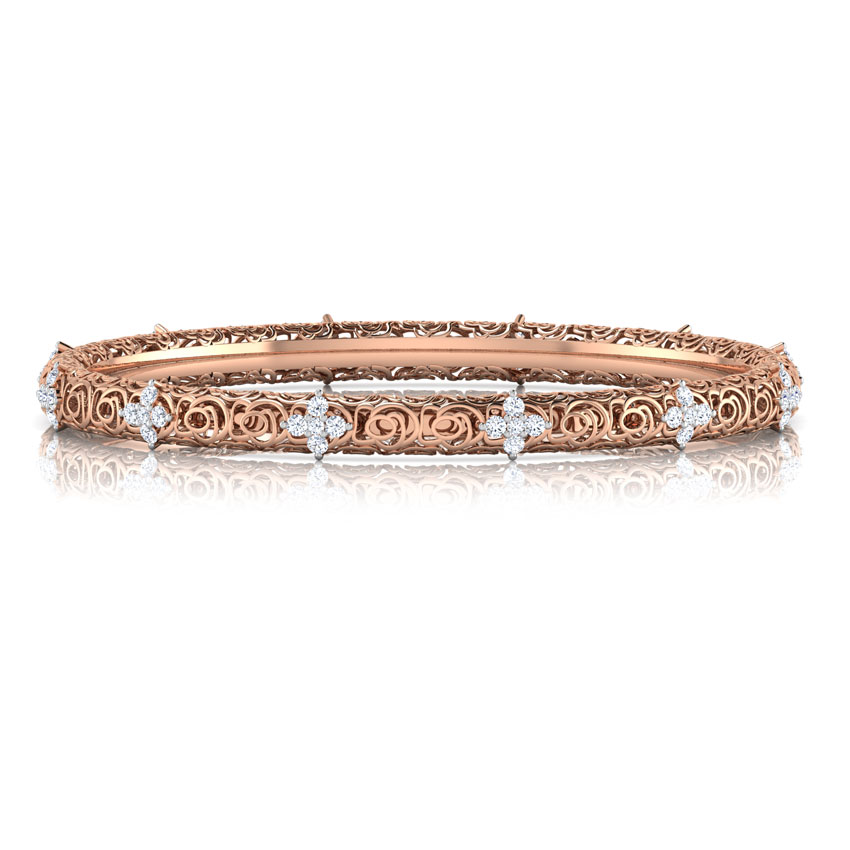 Georgia Trellis Diamond Bangle