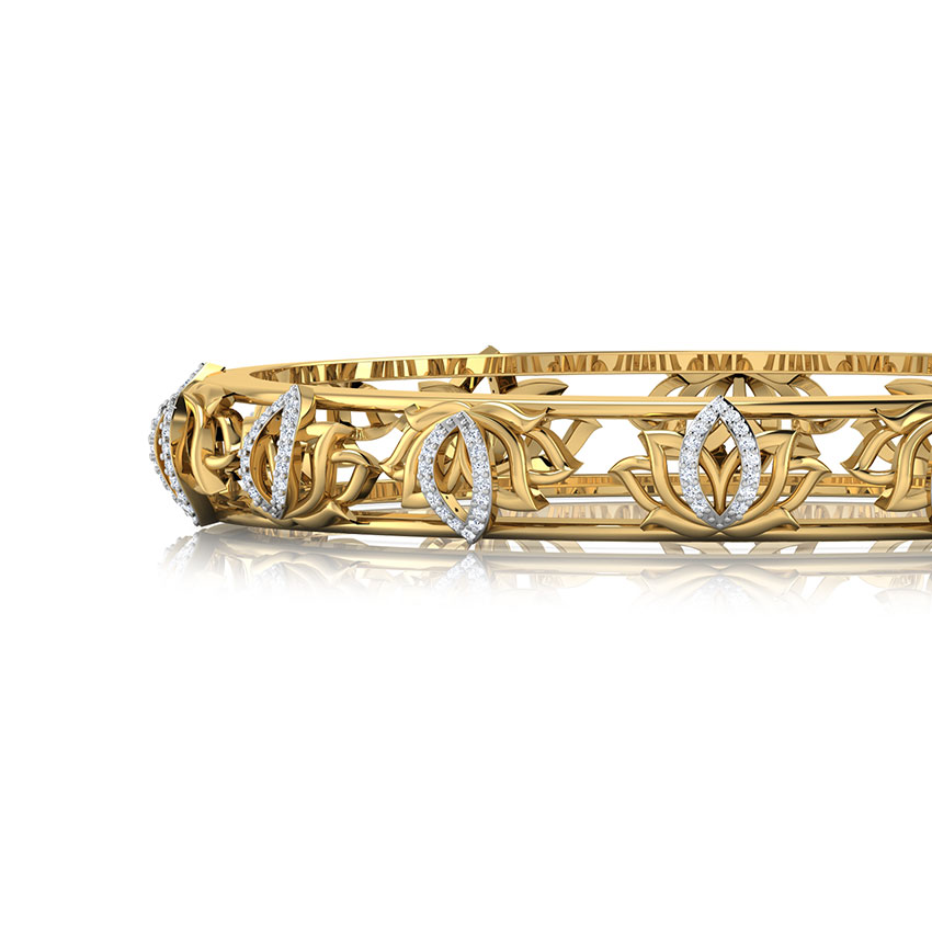 Bloom Mirrored Lotus Bangle Bloom Mirrored Lotus Bangle