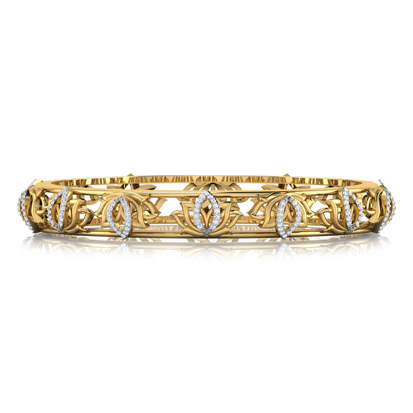 Bloom Mirrored Lotus Bangle Bloom Mirrored Lotus Bangle