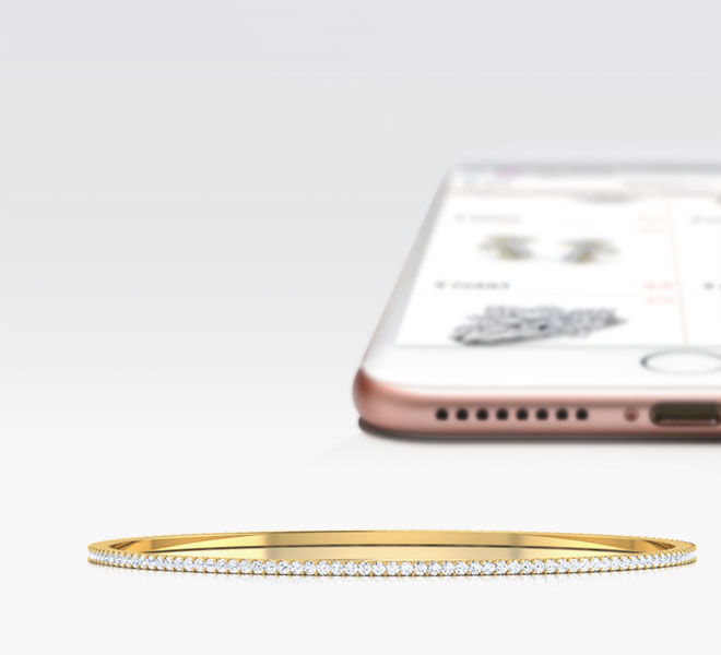 Alina Sparkle Diamond Bangle