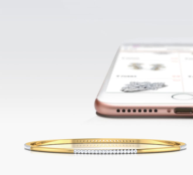 Iris Classic Diamond Bangle