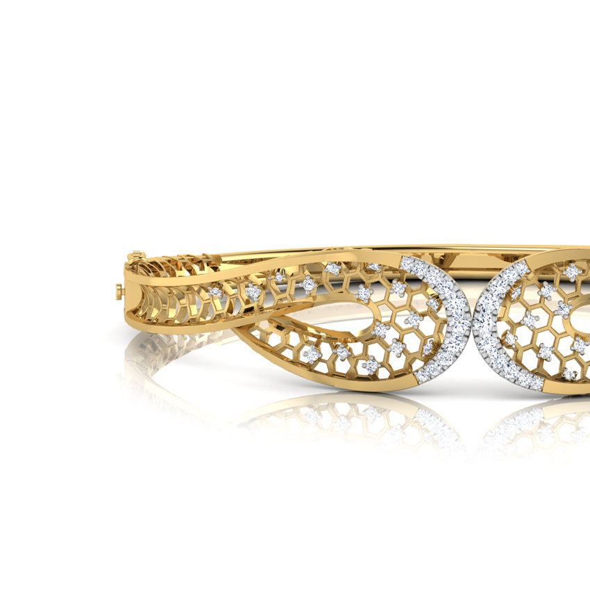Elsa Diamond Connect Bangle