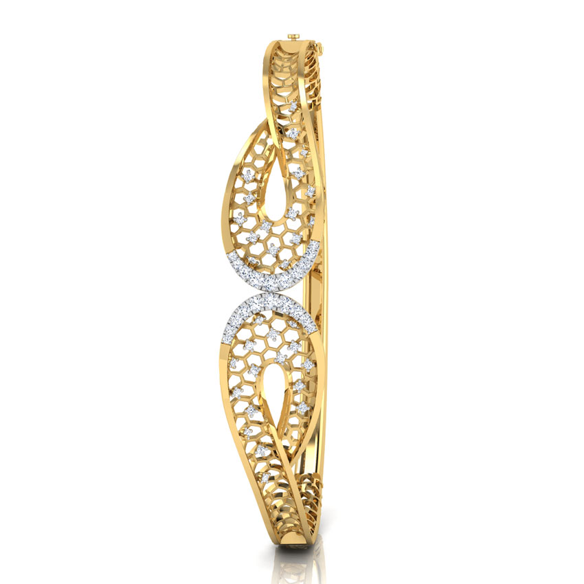 Elsa Diamond Connect Bangle