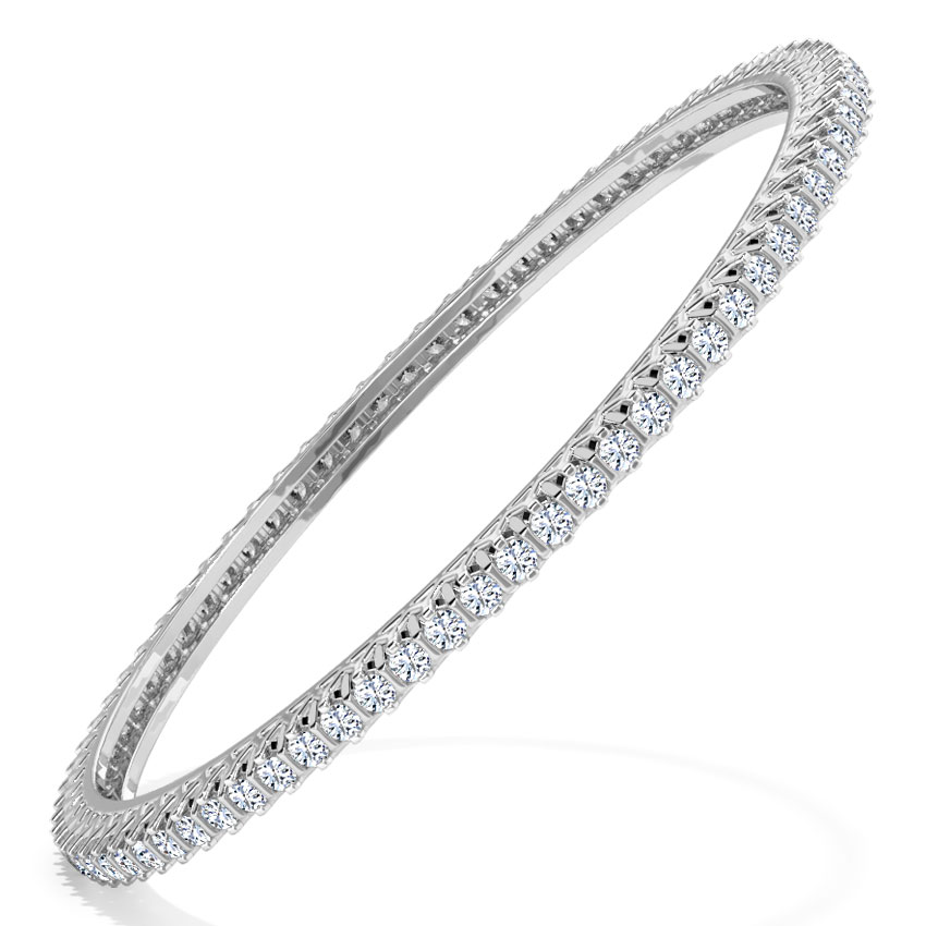 Effulgent Diamond Bangle