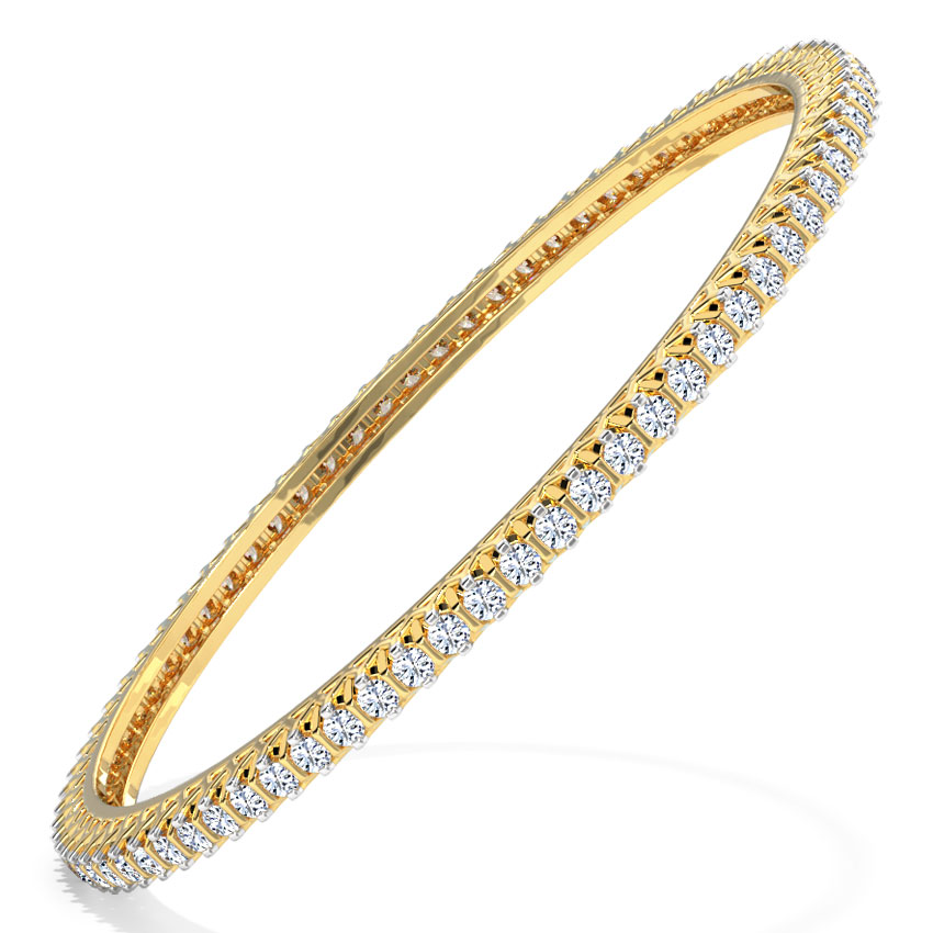 Effulgent Diamond Bangle