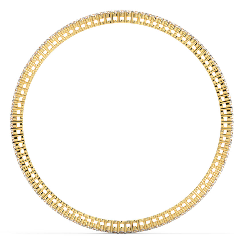 Radiant Diamond Bangle