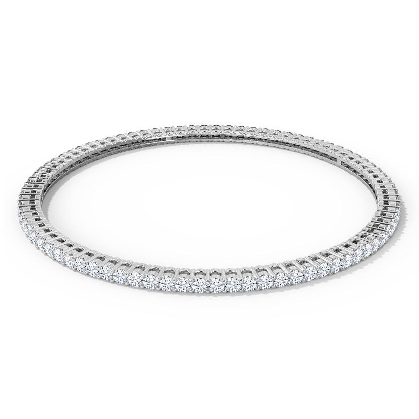 Resplendent Diamond Bangle