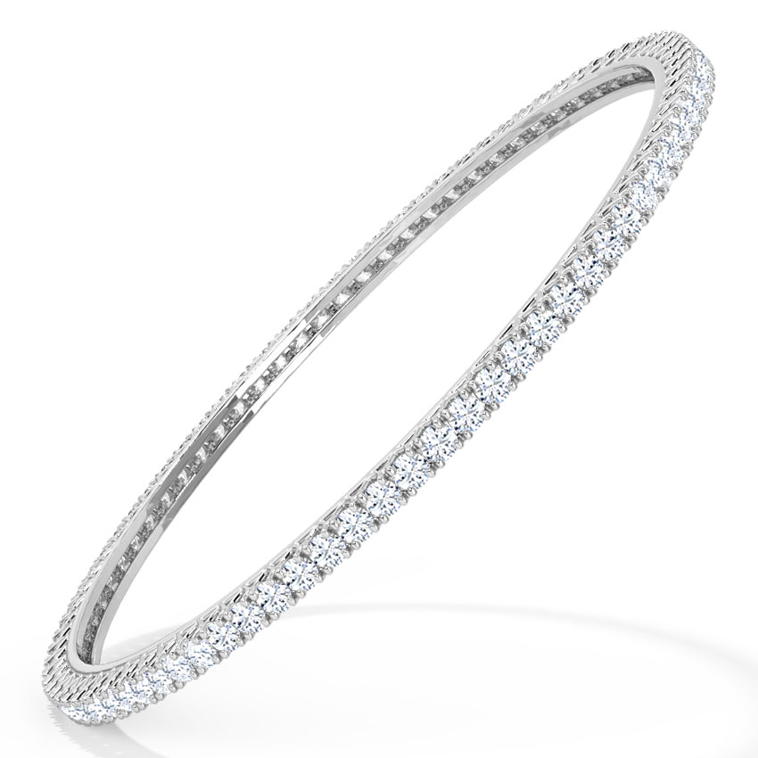Gleaming Diamond Bangle