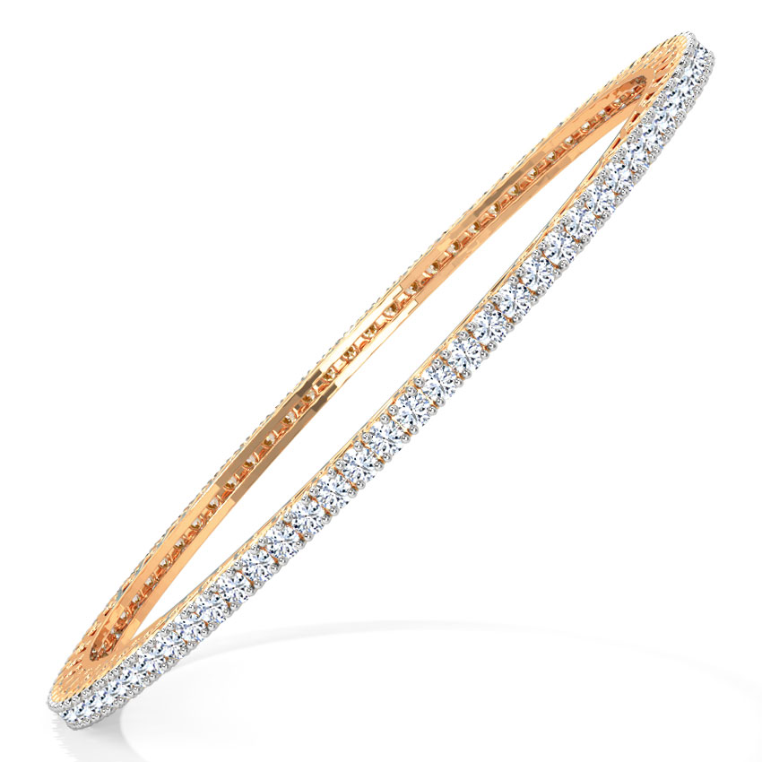 Glinting Diamond Bangle