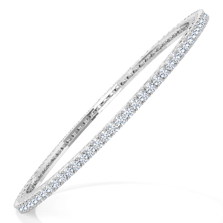 Glinting Diamond Bangle