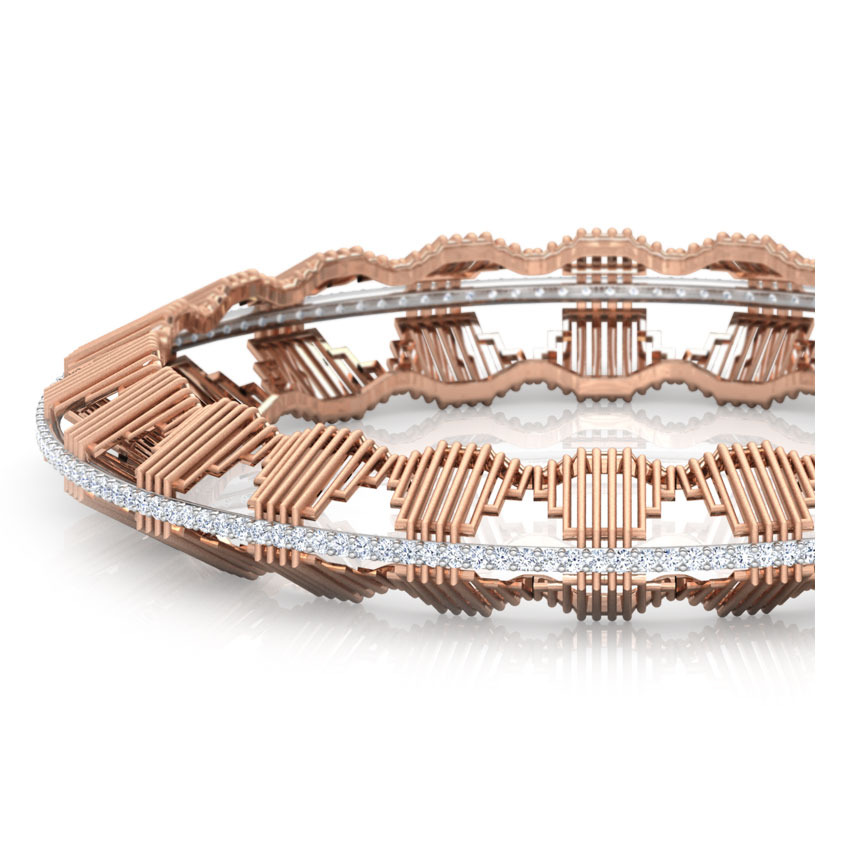 Eros Multi Stepped Bangle