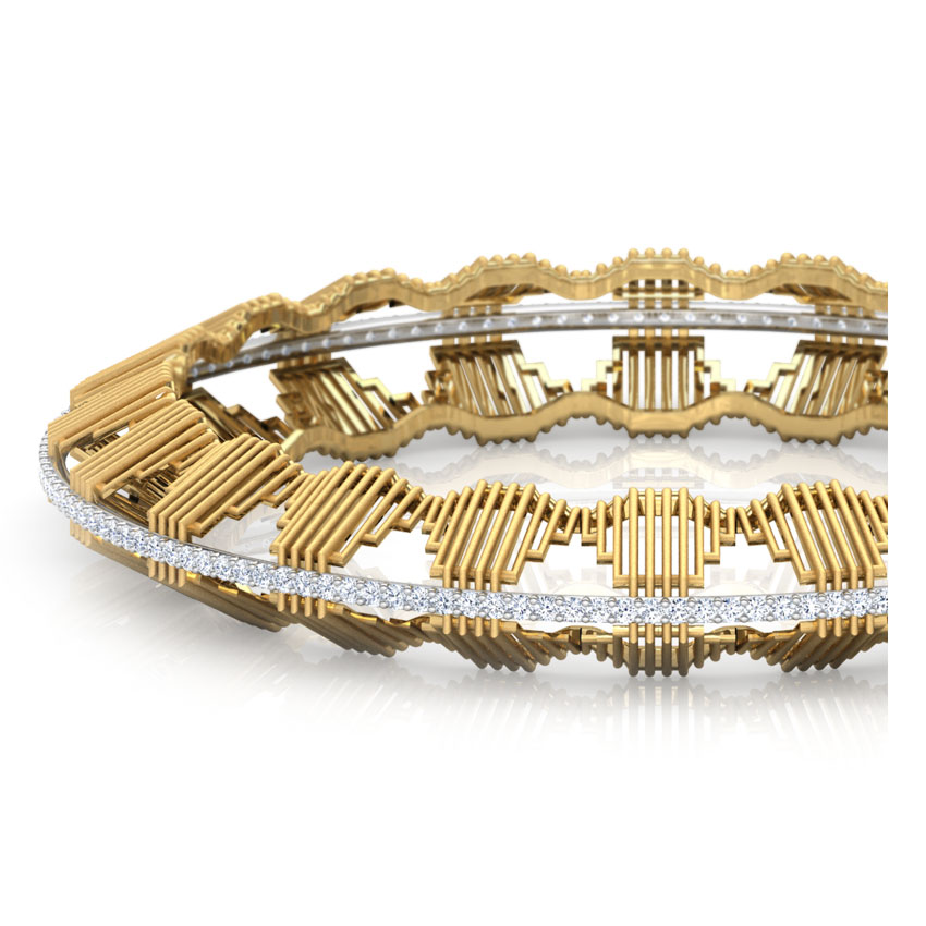 Eros Multi Stepped Bangle