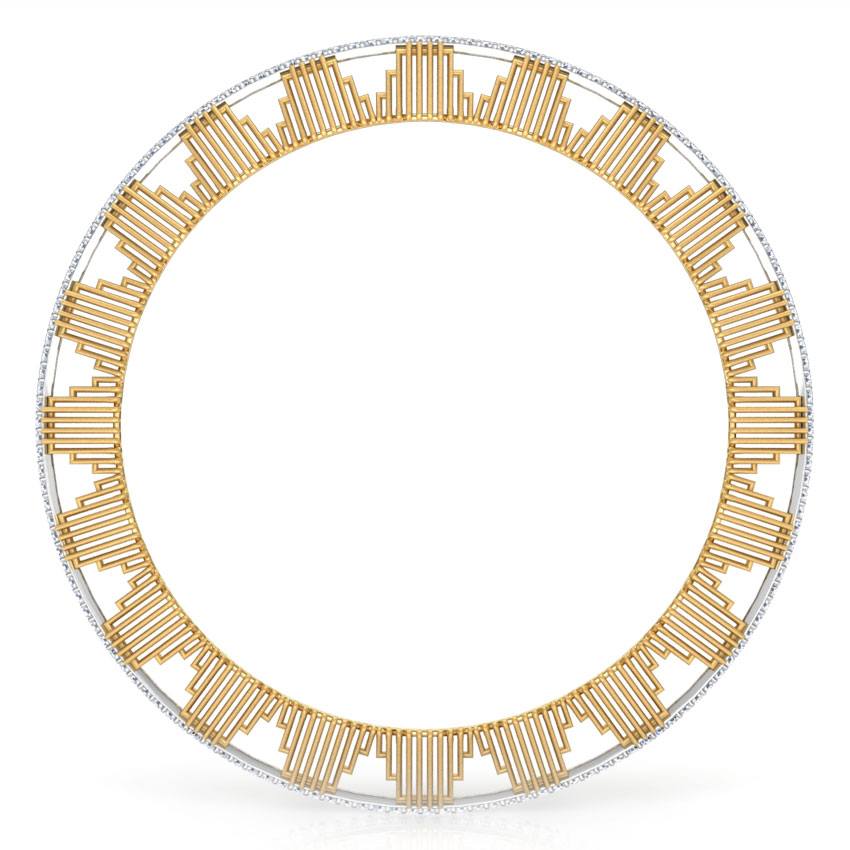 Eros Multi Stepped Diamond Bangle Eros Multi Stepped Diamond Bangle