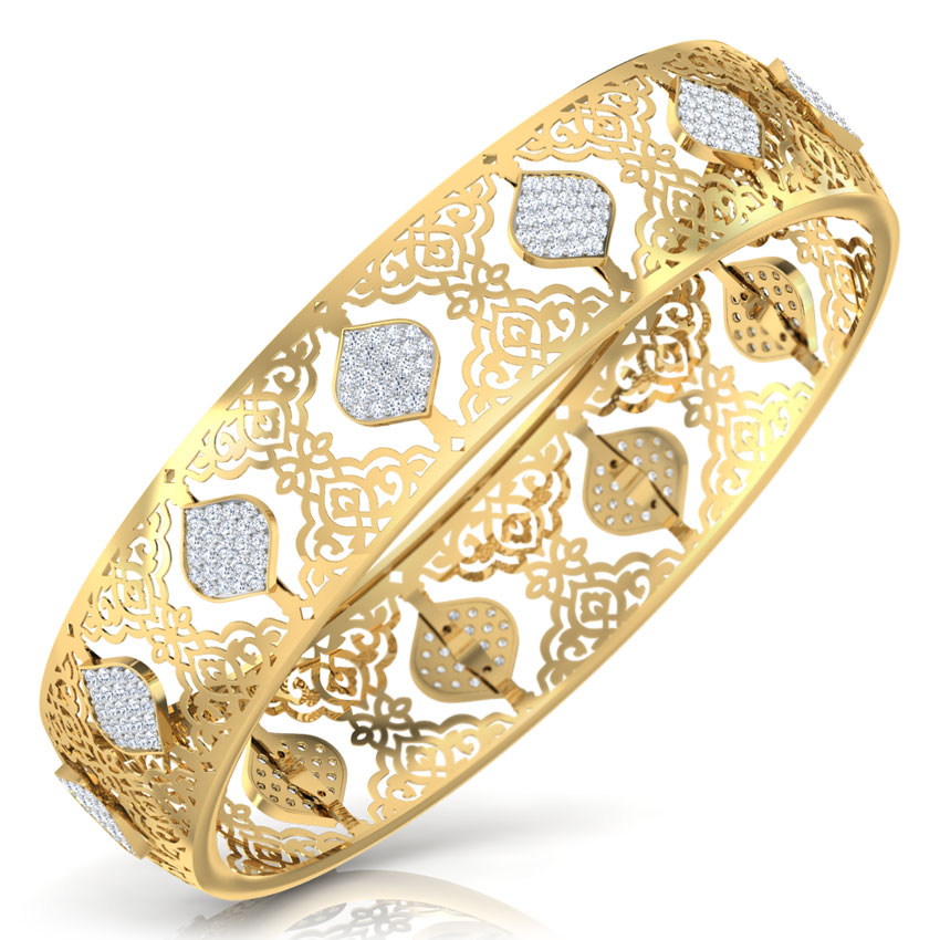 Tia Cutwork Diamond Bangle Tia Cutwork Diamond Bangle