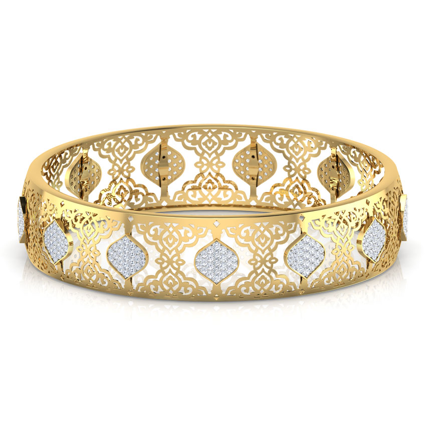 Tia Cutwork Diamond Bangle Tia Cutwork Diamond Bangle
