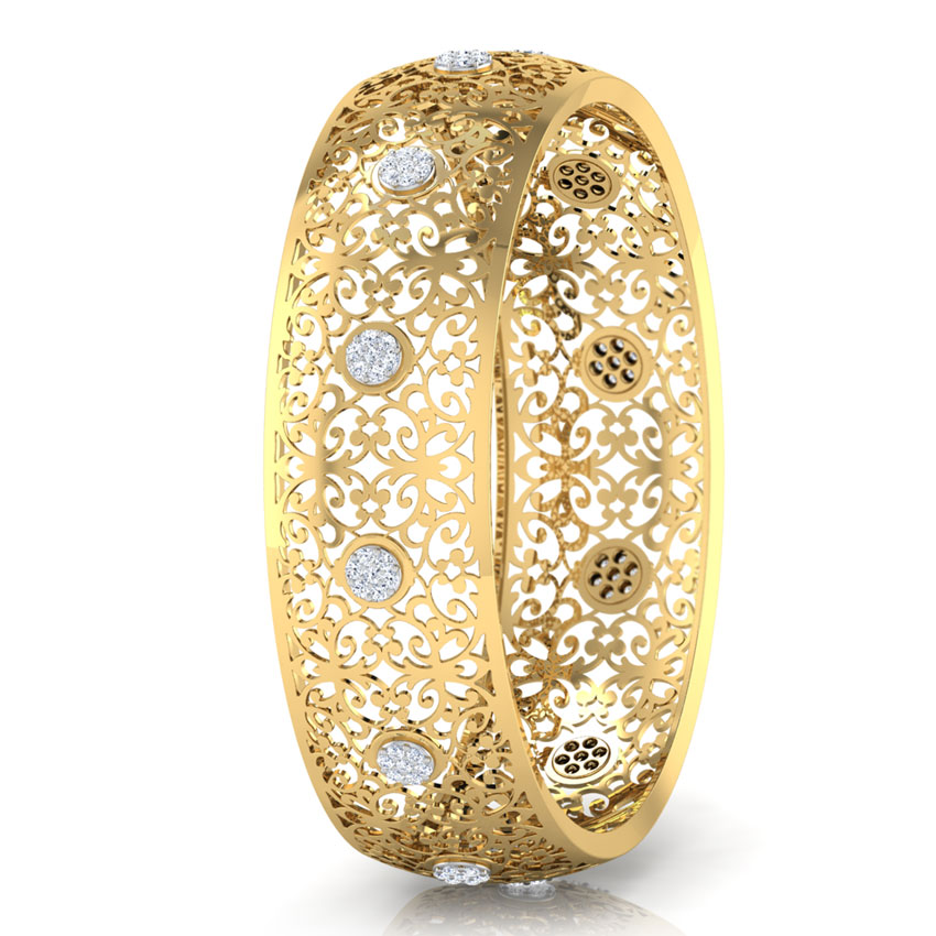 Aira Cutwork Diamond Bangle Aira Cutwork Diamond Bangle