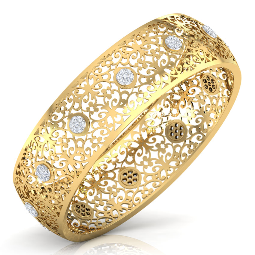 Aira Cutwork Diamond Bangle Aira Cutwork Diamond Bangle