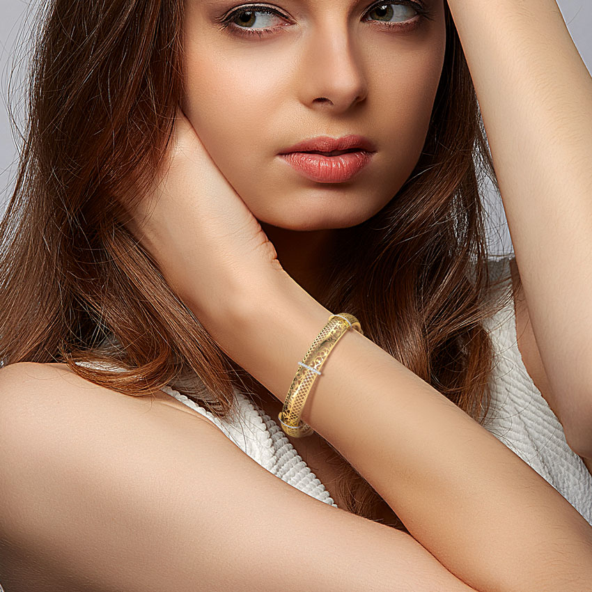 Aduna Cutwork Diamond Bangle