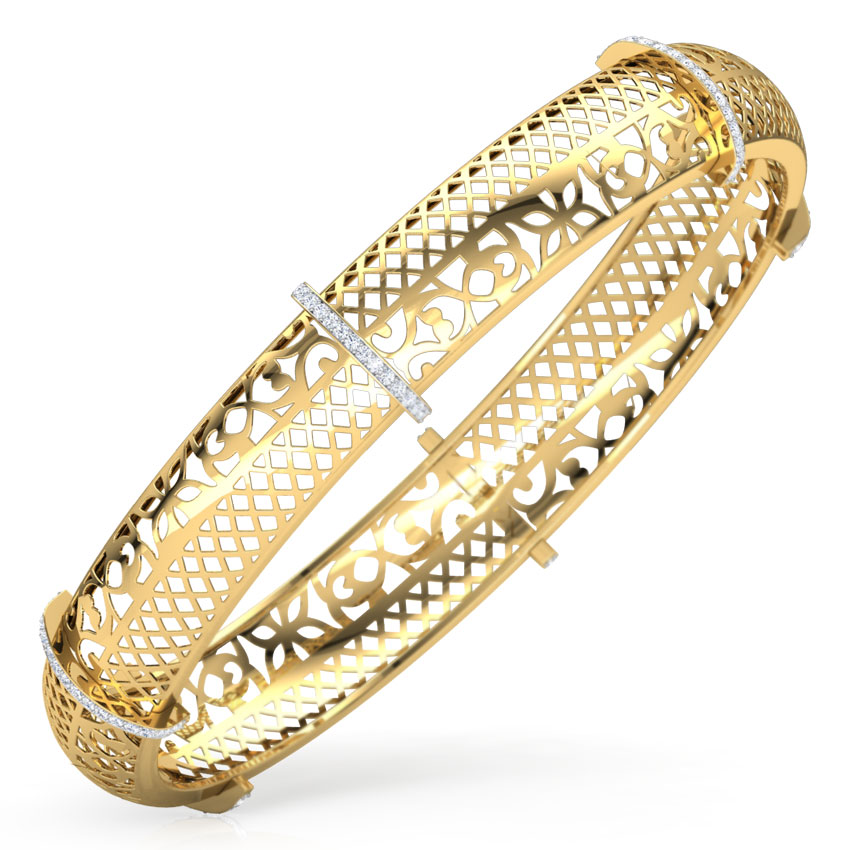 Aduna Cutwork Diamond Bangle