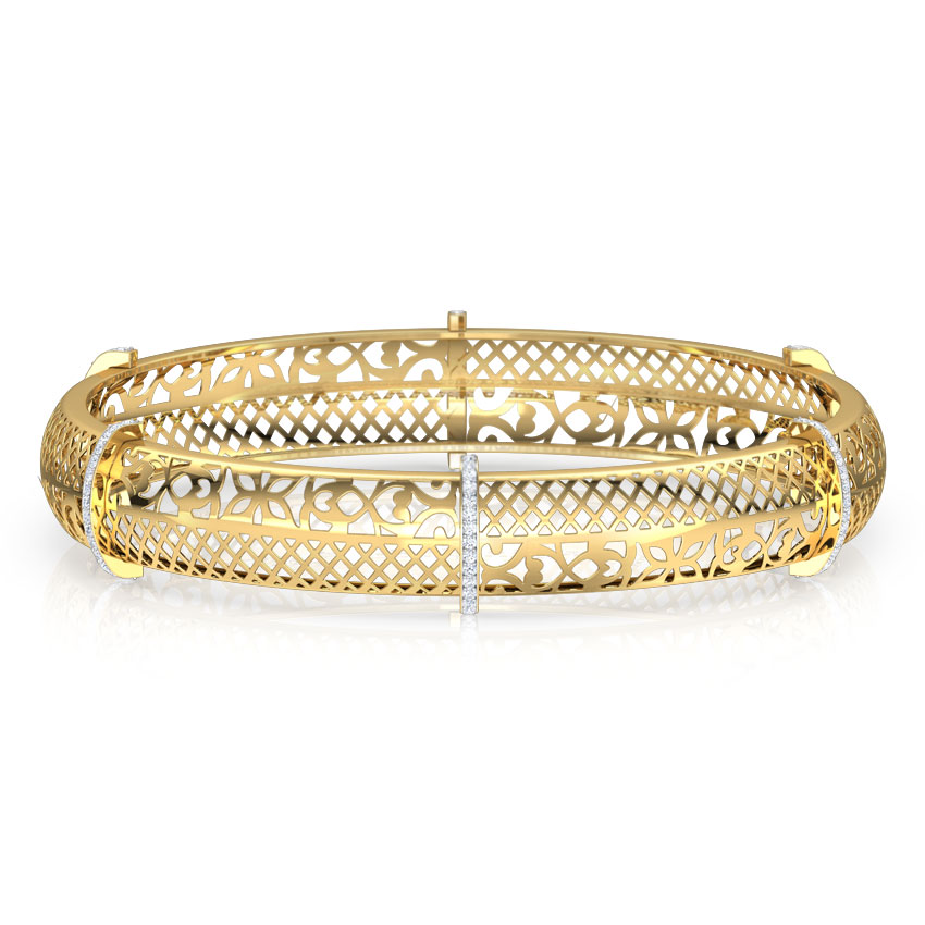 Aduna Cutwork Diamond Bangle