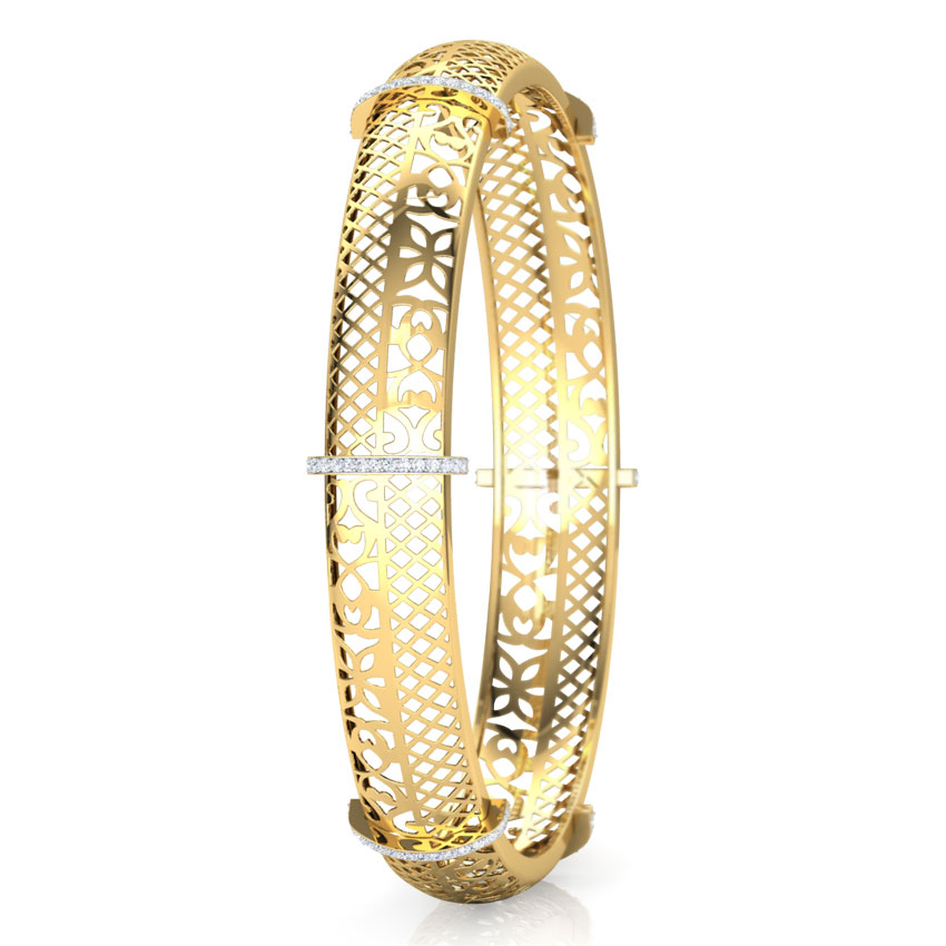 Aduna Cutwork Diamond Bangle