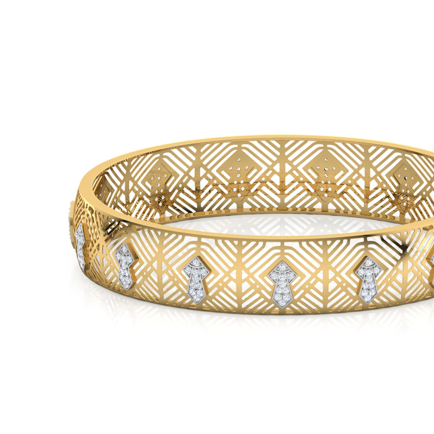 Seksaria Chevron Bangle