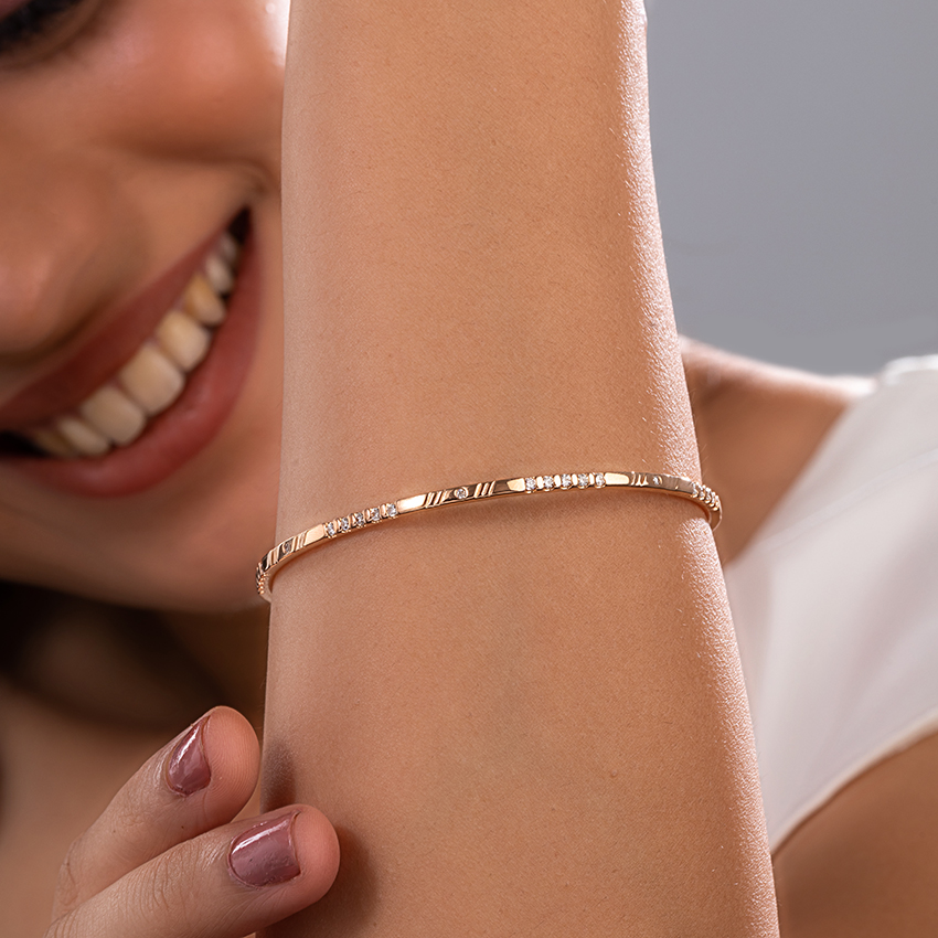 Tahira Sparkle Diamond Bangle Tahira Sparkle Diamond Bangle
