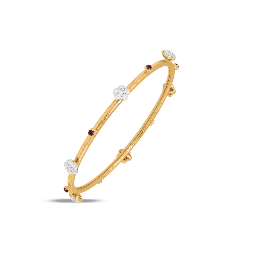 Roseate Charming Gemstone Bangle