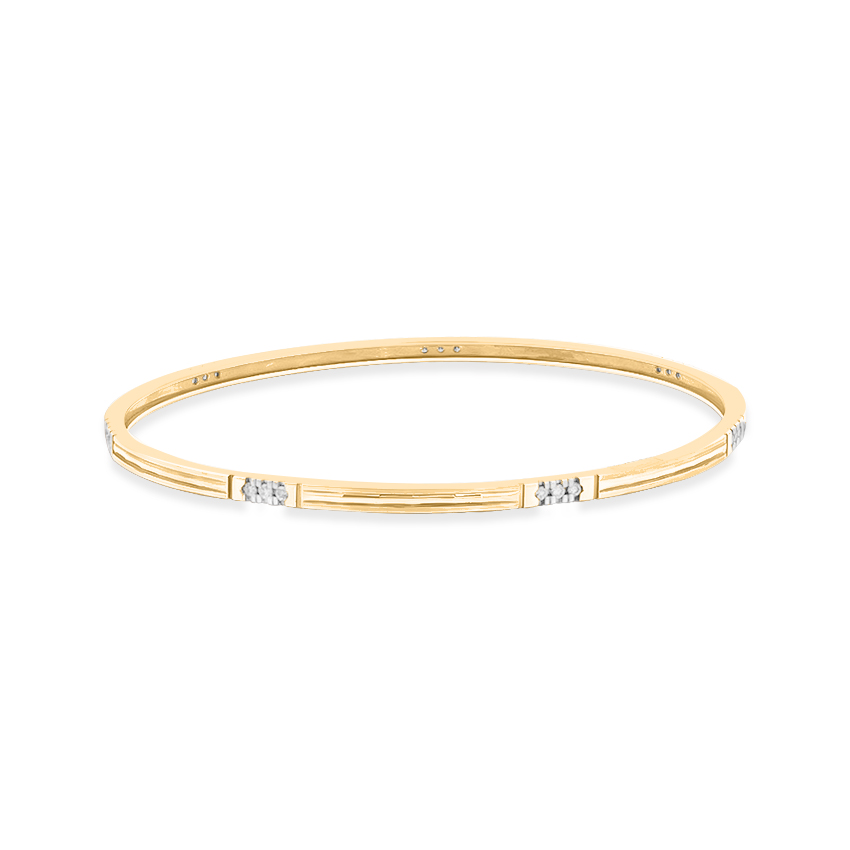 Glistening Diamond Bangle