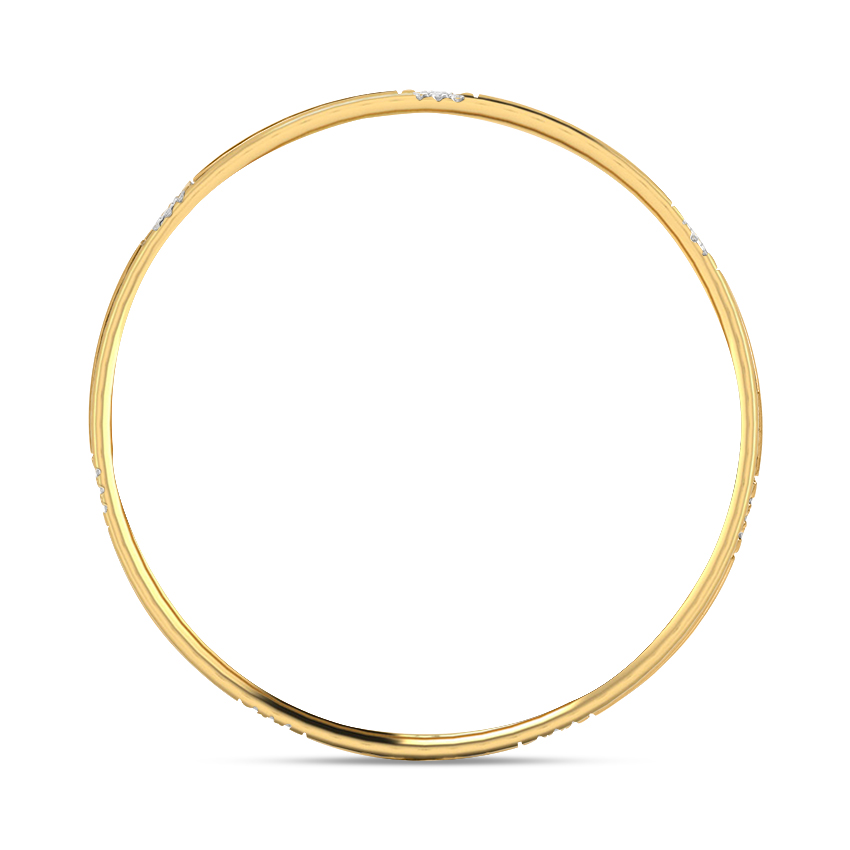 Glistening Diamond Bangle