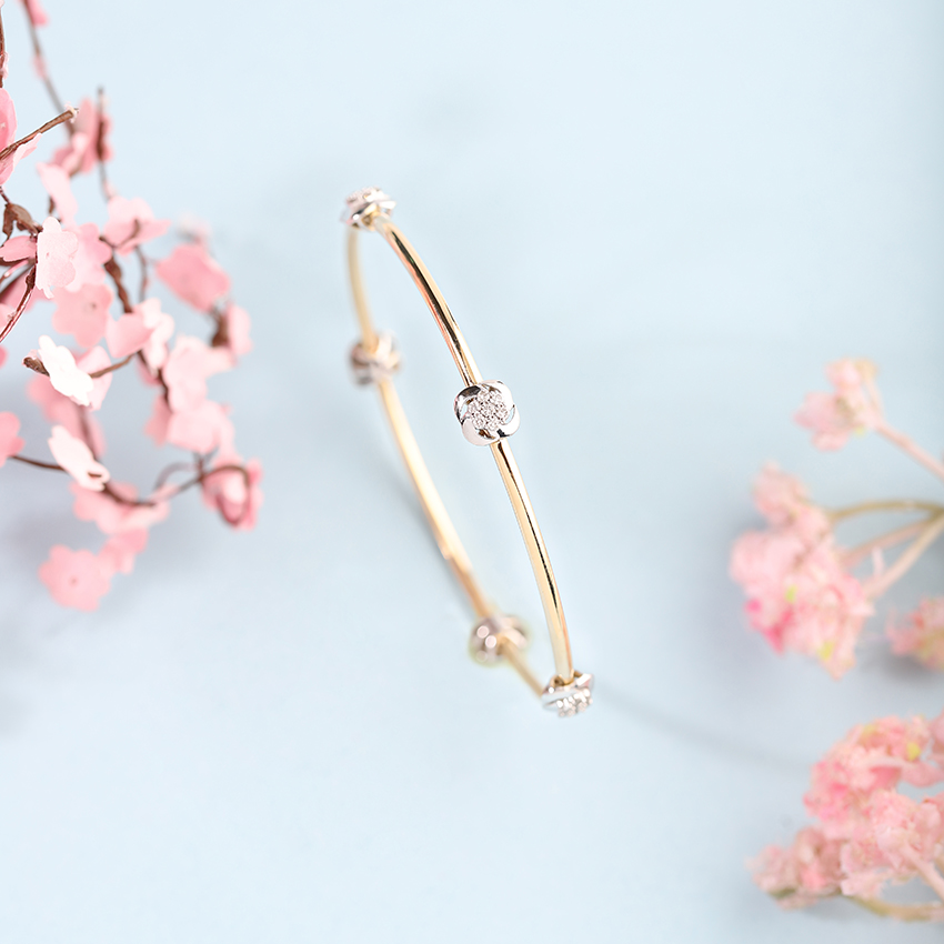 Ara Diamond Bangle