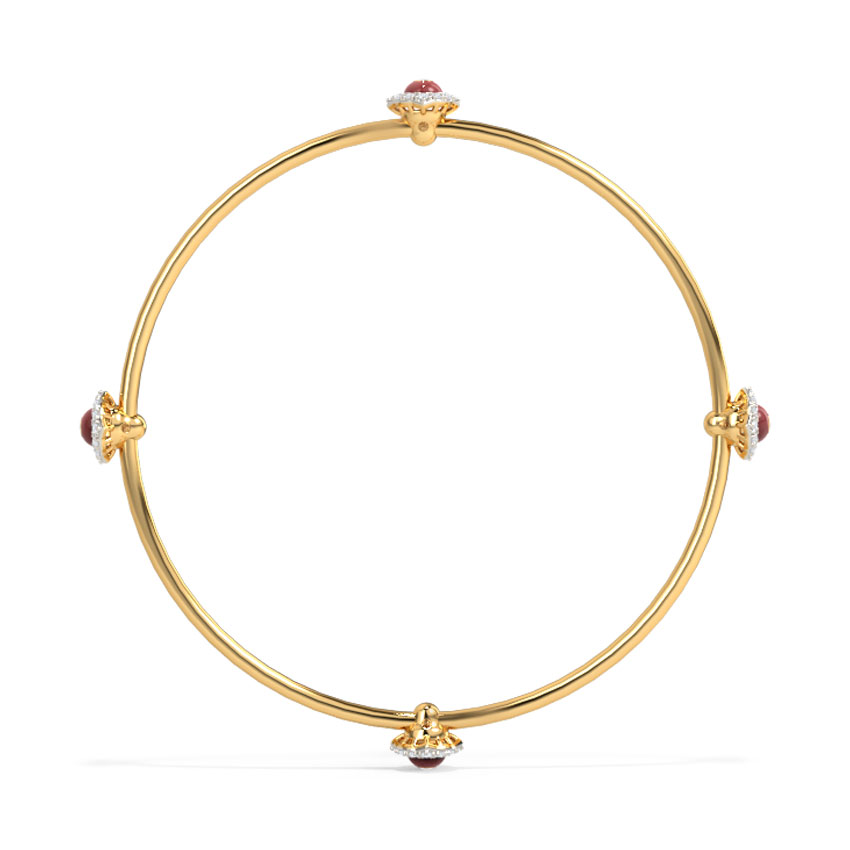 Aarini Radiant Diamond Loha Bangle