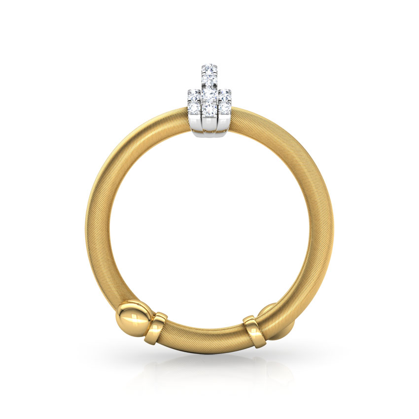 Trio Rondelle Adjustable Ring
