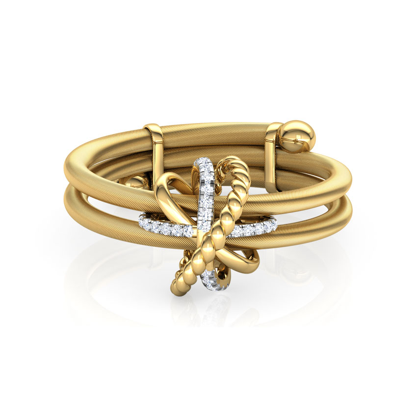 Interwined Adjustable Ring