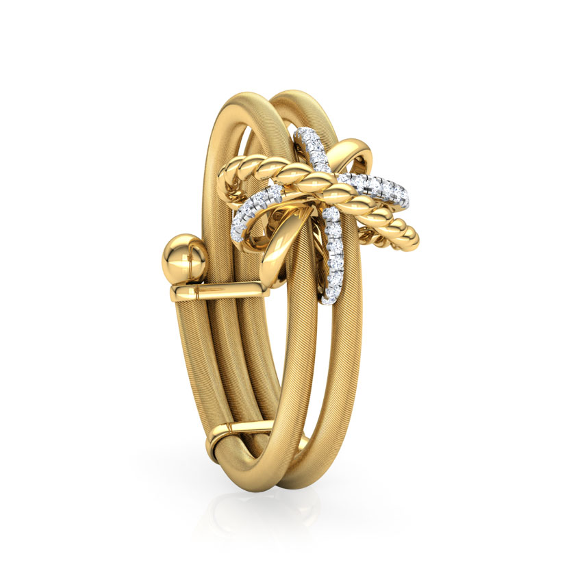 Interwined Adjustable Ring