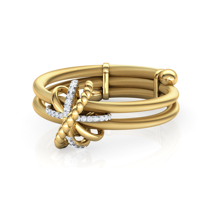 Interwined Adjustable Ring