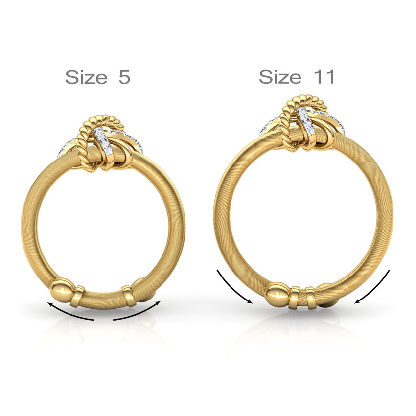 Interwined Adjustable Ring