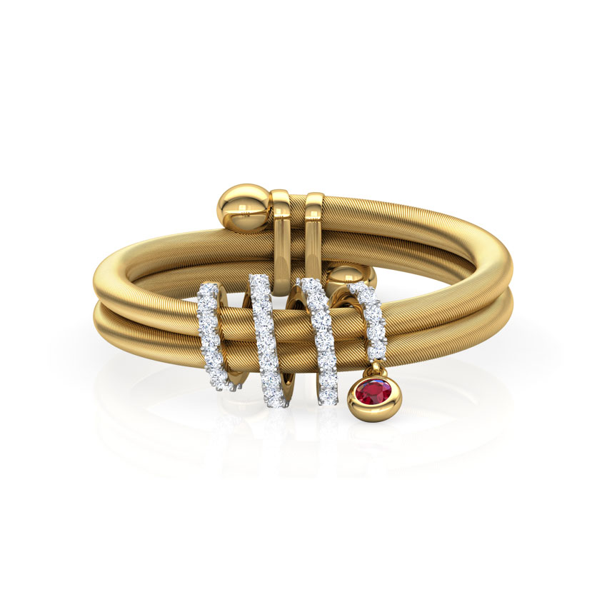 Swirly Adjustable Ring