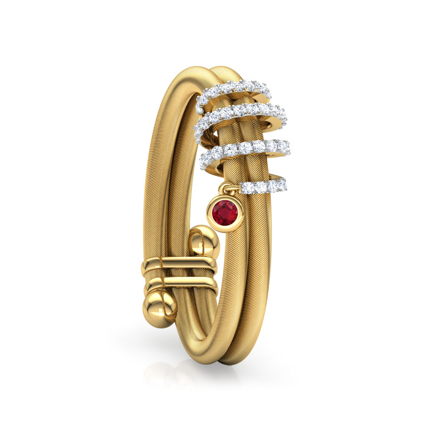 Swirly Adjustable Ring